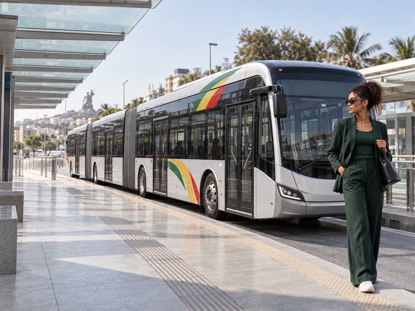 Photorealistic campaign image created for the Dakar BRT guide