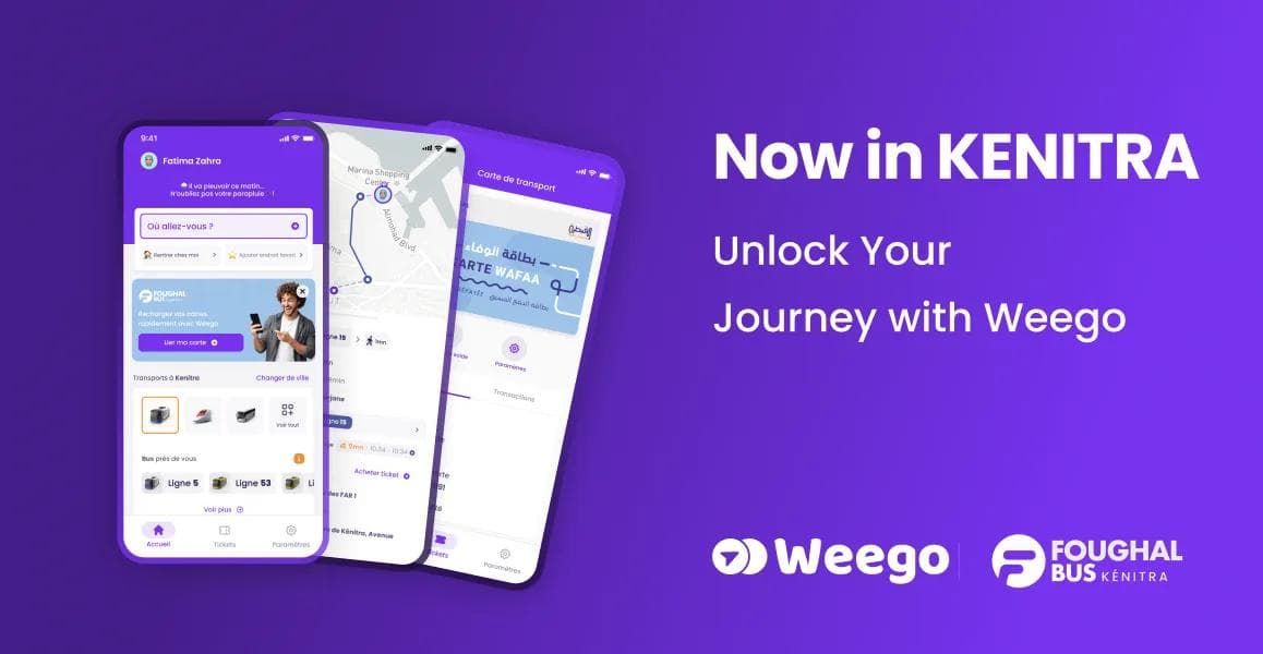 Lancement Weego à Kénitra — application
