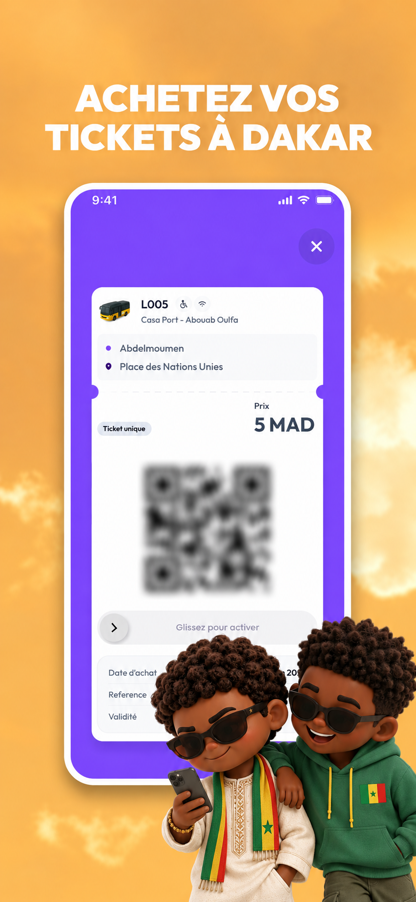 Transit tickets in Weego